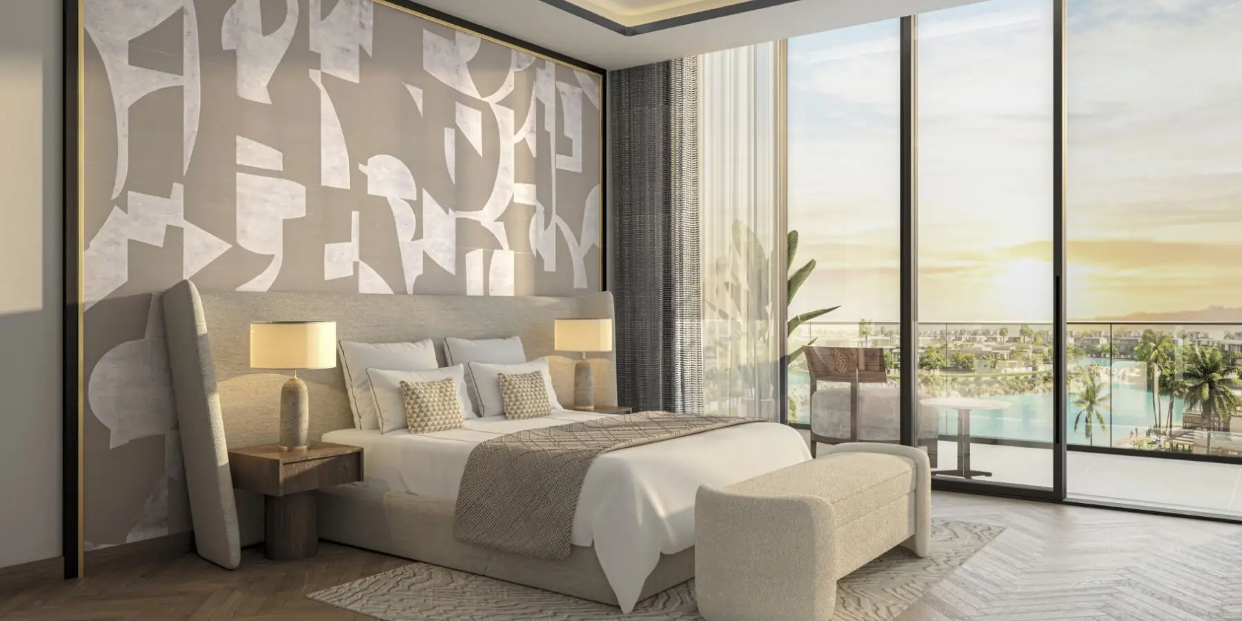 1 Bedroom Lagoon View | Azizi Venice | Dubai South